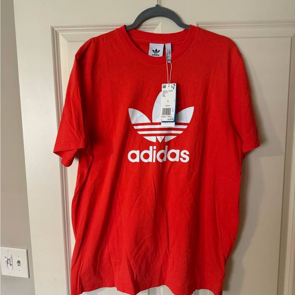 Adidas Men’s L Trefoil T-Shirt NWT